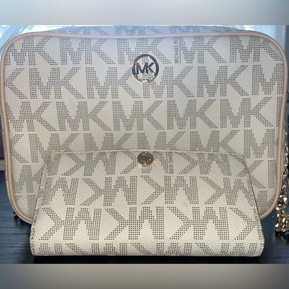 Michael Kors Crossbody and Wallet